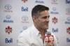 John Herdman, the Canadian men's national soccer team head coach, speaks during a press conference in Toronto on Tuesday, July 17, 2018. THE CANADIAN PRESS/Cole Burston