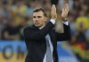 FILE - In this Friday, June. 7, 2019. Filer, Ukraine's head coach Andriy Shevchenko reacts during the Euro 2020 group B qualifying soccer match between Ukraine and Serbia at the Arena Lviv stadium in Lviv, Ukraine. (AP Photo/Efrem Lukatsky, File)