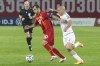FILE - In this Thursday, Nov. 12, 2020 filer, North Macedonia's Goran Pandev, left, and Georgia's Jaba Kankava challenge for the ball during the Euro 2020 Qualification soccer match between Georgia and North Macedonia at Boris Paichadze Erovnuli stadium in Tbilisi, Georgia. (AP Photo/Shakh Aivazov, File)