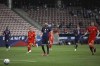 France's Karim Benzema, center, reacts after missed a penalty shot during the international friendly soccer match between France and Wales at the Allianz Riviera stadium in Nice, France, Wednesday, June 2, 2021. (AP Photo/Daniel Cole)