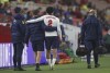 England's Trent Alexander-Arnold walks from the pitch after an injury during the international friendly soccer match between England and Austria at the Riverside stadium in Middlesbrough, England, Wednesday June 2, 2021. (AP Photo/Scott Heppell, Pool)