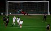 Portland Thorns' Christine Sinclair (12) scores on a penalty kick in the second half of an NWSL soccer match at Cheney Stadium in Tacoma, Wash., on Saturday, Oct. 10, 2020. THE CANADIAN PRESS/AP-The News Tribune-Joshua Bessex