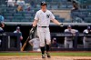New York Yankees' DJ LeMahieu reacts after being called out on strikes during the eighth inning of a baseball game against the Tampa Bay Rays, Thursday, June 3, 2021, at Yankee Stadium in New York. (AP Photo/Kathy Willens)
