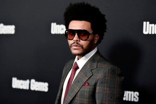 The Weeknd attends the LA premiere of 