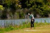 Adam Hadwin, of Canada, hits from the rough on the 12th hole during the second round of the PGA Championship golf tournament on the Ocean Course Friday, May 21, 2021, in Kiawah Island, S.C.&nbsp; THE CANADIAN PRESS/AP-David J. Phillip