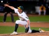 Oakland Athletics pitcher Chris Bassitt works against the Arizona Diamondbacks during the sixth inning of a baseball game Tuesday, June 8, 2021, in Oakland, Calif. (AP Photo/Tony Avelar)