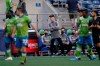 Los Angeles FC head coach Bob Bradley watches from the sideline during the second half of an MLS soccer match against the Seattle Sounders, Sunday, May 16, 2021, in Seattle. The Sounders won 2-0. (AP Photo/Ted S. Warren)