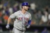 New York Mets designated hitter Pete Alonso runs the bases after hitting a solo home run off Baltimore Orioles relief pitcher Travis Lakins Sr. during the ninth inning of a baseball game, Tuesday, June 8, 2021, in Baltimore. New York Mets slugger Pete Alonso is accusing Major League Baseball of manipulating the baseballs to harm the earning potential for star free agents and players eligible for arbitration. Alonso's comments came Wednesday, June 10 before New York's game at Baltimore.(AP Photo/Julio Cortez)