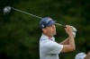 Chesson Hadley watches his drive down the 13th fairway during the third round of the Palmetto Championship golf tournament in Ridgeland, S.C., Saturday, June 12, 2021. (AP Photo/Stephen B. Morton)