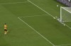 Wales' Gareth Bale shoots to miss the penalty shot during the Euro 2020 soccer championship group A match between Turkey and Wales at the Olympic stadium in Baku, Azerbaijan, Wednesday, June 16, 2021. (Dan Mullan/Pool via AP)