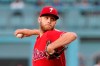 Philadelphia Phillies starting pitcher Zack Wheeler throws to the plate during the first inning of a baseball game against the Los Angeles Dodgers Wednesday, June 16, 2021, in Los Angeles. (AP Photo/Mark J. Terrill)