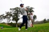 Brooks Koepka hits from the rough on the 13th fairway during a practice round of the U.S. Open Golf Championship, Wednesday, June 16, 2021, at Torrey Pines Golf Course in San Diego. (AP Photo/Marcio Jose Sanchez)