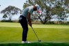 Matthew Wolff putts on the seventh green during the first round of the U.S. Open Golf Championship, Thursday, June 17, 2021, at Torrey Pines Golf Course in San Diego. (AP Photo/Gregory Bull)