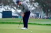 Louis Oosthuizen, of South Africa, putts on the sixth green during the first round of the U.S. Open Golf Championship, Thursday, June 17, 2021, at Torrey Pines Golf Course in San Diego. (AP Photo/Jae C. Hong)