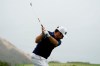Louis Oosthuizen, of South Africa, plays his shot from the third tee during the second round of the U.S. Open Golf Championship, Friday, June 18, 2021, at Torrey Pines Golf Course in San Diego. (AP Photo/Marcio Jose Sanchez)