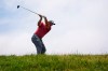 Jon Rahm, of Spain, plays his shot from the second tee during the final round of the U.S. Open Golf Championship, Sunday, June 20, 2021, at Torrey Pines Golf Course in San Diego. (AP Photo/Marcio Jose Sanchez)