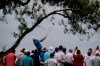 Mackenzie Hughes, of Dundas, Ont., plays his shot from the fourth tee during the final round of the U.S. Open Golf Championship,&nbsp;at Torrey Pines Golf Course in San Diego, Sunday, June 20, 2021. A brutal day at the U.S. Open for Mackenzie Hughes saw the Canadian golfer lose his lead early and fall out of contention at Torrey Pines Sunday. THE CANADIAN PRESS/AP-Gregory Bull