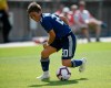 File-This July 29, 2018, file photo shows Japan's Kumi Yokoyama (20) during a women's international soccer match in East Hartford, Conn. Yokoyama, a forward for the Washington Spirit of the National Women's Soccer League, has come out as a transgender man. “When my girlfriend said there was no reason for me to stay closeted, it really hit me. Coming out wasn’t something I was enthusiastic about, but if I think about my life going forward, it would be harder to live closeted, so I found the courage to come out,