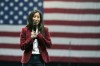 FILE - In this Saturday, Feb. 27, 2021 file photo, USA Gymnastics president and CEO Li Li Leung speaks during the Winter Cup gymnastics competition in Indianapolis. USA Gymnastics is trying to shift the narrative away from the Larry Nassar scandal. President Li Li Leung wants to talk about the progress it has made over the last three years. The safeguards it is putting in place to prevent sexual abuse. The programs that focus on education and empowerment. The emphasis on changing a culture that produced plenty of medals but at a sometimes astronomical cost both physically and emotionally to the athletes that won them(AP Photo/Darron Cummings, File)