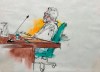 In this courtroom artist sketch Tahawwur Rana, appears during an extradition hearing in federal US court in Los Angeles, Thursday, June 24, 2021. A federal judge is weighing whether Rana, a former Chicago businessman, will be extracted to India in connection with his alleged involvement in the 2008 Mumbai terrorist attack in which 166 people, including six Americans were killed. (Bill Robles for AP)