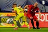 Nashville SC's Hany Mukhtar (10) and Toronto FC's Michael Bradley (4) vie for the ball during the first half of an MLS soccer match Wednesday, June 23, 2021, in Nashville, Tenn.&nbsp; THE CANADIAN PRESS/AP-Mark Humphrey