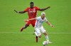 FC Cincinnati midfielder Alvaro Barreal controls a ball in front of Toronto FC defender Chris Mavinga (23) during the first half of an MLS soccer match, Saturday, June 26, 2021, in Orlando, Fla. (AP Photo/Phelan M. Ebenhack)