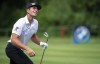 Viktor Hovland from Norway in action during the European Tour International Open men's singles golf tournament in Moosinning, Germany, Sunday June 27, 2021. (Sven Hoppe/dpa via AP)