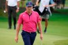 Kramer Hickok walks to the second green during the final round of the Travelers Championship golf tournament at TPC River Highlands, Sunday, June 27, 2021, in Cromwell, Conn. (AP Photo/John Minchillo)