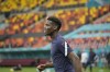 France's Paul Pogba warms up during a training session at the National Arena stadium in Bucharest, Romania, Sunday, June 27, 2021, the day before their round of 16 match against Switzerland. (AP Photo/Vadim Ghirda)