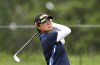 Yuka Saso tees off on the 17th hole during the first round of the Women's PGA Championship golf tournament at Atlanta Athletic Club in Johns Creek, Ga. Thursday, June 24, 2021. (Hyosub Shin/Atlanta Journal-Constitution via AP)