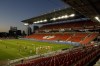 Empty stadium seats are seen as the Toronto FC play the Vancouver Whitecaps during first half MLS soccer action at BMO field in Toronto, Tuesday, Aug. 18, 2020. Toronto FC president Bill Manning says he is optimistic the MLS team will soon be able to play games back at BMO Field. THE CANADIAN PRESS/Cole Burston