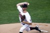Minnesota Twins pitcher Bailey Ober throws against the Chicago White Sox in the first inning of a baseball game Monday, July 5, 2021, in Minneapolis. (AP Photo/Jim Mone)