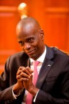 Haiti's President Jovenel Moise speaks during an interview at his home in Petion-Ville, a suburb of Port-au-Prince, Haiti, Friday, Feb. 7, 2020. Prime Minister Justin Trudeau says he strongly condemns the assassination of Haitian President Jovenel Moïse at his home earlier this morning. THE CANADIAN PRESS/AP/Dieu Nalio Chery