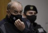 Argentine golfer Angel Cabrera, charged with assaulting three former partners, attends his trial in Cordoba, Argentina, Wednesday, July 7, 2021. Cabrera, who has won both the Masters and the U.S. Open, spent months on the run from the case involving assault claims filed by his former girlfriend Cecilia Torres Mana, his former wife Silva Rivadero and former partner Micaela Escudero. (AP Photo/Nicolas Aguilera)