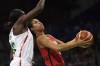 Kia Nurse, right, backs in on a Senegal player during preliminary round women's basketball action at the 2016 Summer Olympics in Rio de Janeiro, Brazil, Wednesday, Aug. 10, 2016. Canada was eliminated in the quarterfinals at Rio with a 68-63 loss to France. Nurse, who shot 3-for-17 that day, said the loss still stings. THE CANADIAN PRESS/Frank Gunn
