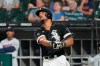 Chicago White Sox's Jose Abreu watches his three-run home run during the eighth inning of the team's baseball game against the Minnesota Twins on Tuesday, July 20, 2021, in Chicago. (AP Photo/Charles Rex Arbogast)