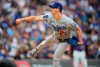 Los Angeles Dodgers starting pitcher Walker Buehler follows through on a delivery to a Colorado Rockies batter during the fifth inning of a baseball game Saturday, July 17, 2021, in Denver. (AP Photo/David Zalubowski)
