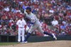 Chicago Cubs starting pitcher Adbert Alzolay throws during the first inning of the team's baseball game against the St. Louis Cardinals on Thursday, July 22, 2021, in St. Louis. (AP Photo/Joe Puetz)