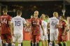 Orlando City defender Rodrigo Schlegel (15) greets Toronto FC midfielder Michael Bradley (4) following MLS soccer action against Orlando City SC, in Toronto on July 17, 2021. THE CANADIAN PRESS/Chris Katsarov