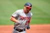 Washington Nationals' Ryan Zimmerman rounds the bases on his three-run home during the sixth inning of a baseball game against the Baltimore Orioles, Sunday, July 25, 2021, in Baltimore. (AP Photo/Nick Wass)