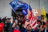 In this Jan. 6, 2021, file photo, Trump supporters gather outside the Capitol in Washington.&nbsp;A group of Capitol Hill and D.C. police officers are on the witness stand as the long-awaited hearings into the Jan. 6 riot get underway. THE CANADIAN PRESS/AP/John Minchillo, File