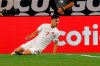 Canada midfielder Stephen Eustaquio (7) celebrates scoring against Costa Rica in the second half of a 2021 CONCACAF Gold Cup quarterfinals soccer match, Sunday, July 25, 2021, in Arlington, Texas. THE CANADIAN PRESS/AP/Brandon Wade