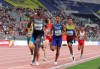 Marco Arop, of Canada, leads Donavan Brazier, of the United States, in a men's 800-metre heat at the World Athletics Championships in Doha, Qatar, Saturday, Sept. 28, 2019. THE CANADIAN PRESS/AP, Hassan Ammar