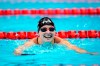 Kathleen Ledecky, of the United States, leaves the pool after winning the women's 800-meter freestyle final at the 2020 Summer Olympics, Saturday, July 31, 2021, in Tokyo, Japan. (AP Photo/David Goldman)