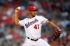 Washington Nationals starting pitcher Joe Ross delivers during the third inning of a baseball game against the Chicago Cubs, Saturday, July 31, 2021, in Washington. (AP Photo/Nick Wass)
