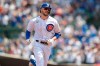 Chicago Cubs' Kris Bryant rounds the bases after hitting a two-run home run during the first inning of a baseball game against the Arizona Diamondbacks Sunday, July 25, 2021, in Chicago. (AP Photo/Paul Beaty)