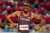 Canada's Andre De Grasse races to a gold medal in the Men's 200m final during the Tokyo Olympics in Tokyo, Japan on Wednesday, August 4, 2021. THE CANADIAN PRESS/Frank Gunn
