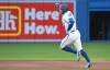 Blue Jays' George Springer rounds the bases after hitting a solo home run during first inning AL baseball game action against Cleveland in Toronto on Wednesday August 4, 2021. THE CANADIAN PRESS/Jon Blacker