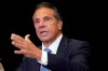 FILE - New York Gov. Andrew Cuomo speaks during a news conference at New York's Yankee Stadium, Monday, July 26, 2021. State lawmakers are telling Gov. Andrew Cuomo that their ongoing impeachment investigation is 
