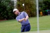 Kevin Grace chips up to the ninth hole during the final round of the Wyndham Championship golf tournament at Sedgefield Country Club in Greensboro, N.C., Sunday, Aug. 15, 2021. (AP Photo/Chris Seward)